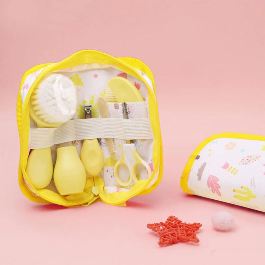 Newborn Grooming & Baby Care Kit – 6 Pcs Set with Bag