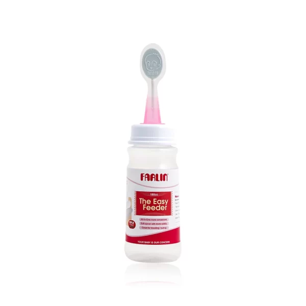 Farlin spoon feeder BPA free soft polypropylene spoon for puree and semi solids made in Taiwan
