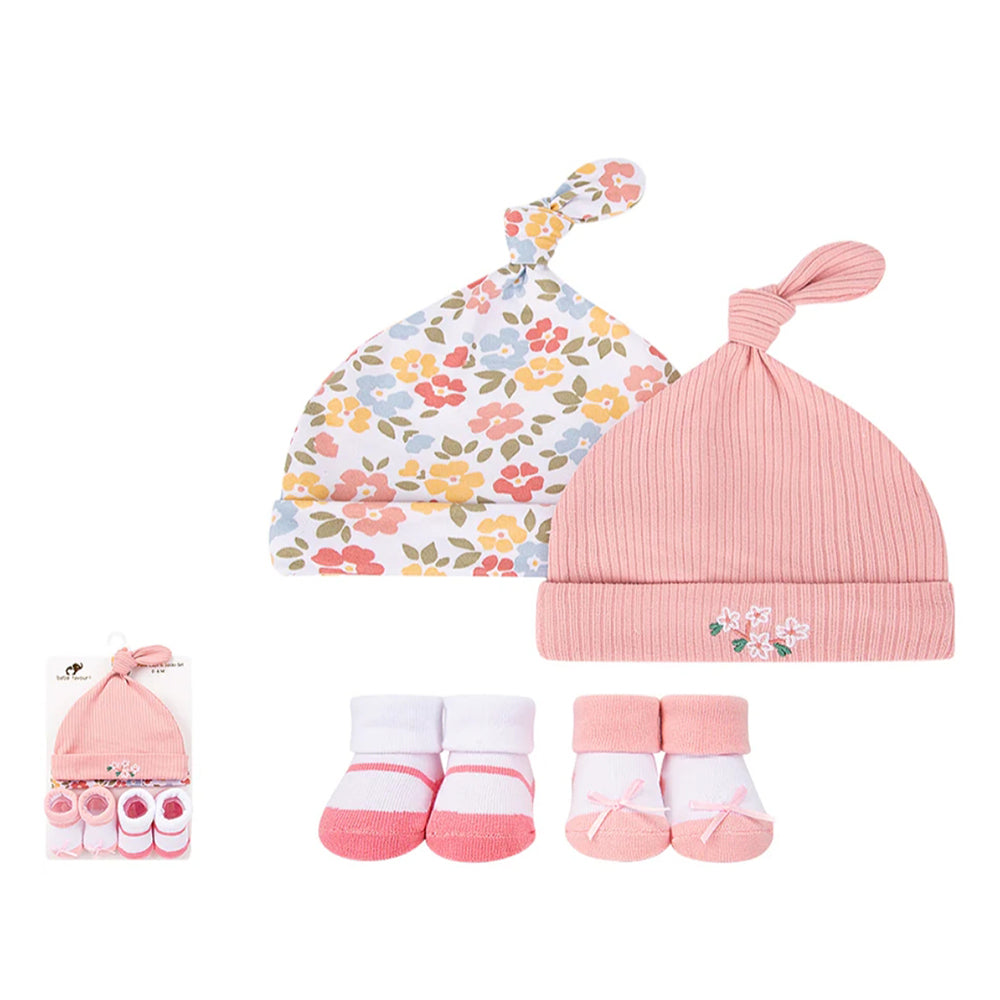 Babe Favour Caps & Socks set Pack of 2