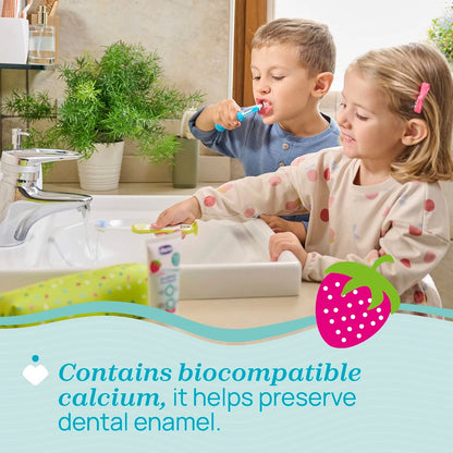 Chicco Strawberry Toothpaste Gel 1-5y (15ml)