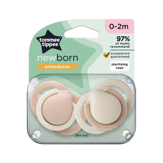Tommee Tippee Newborn Soother Pack Of 2 0-2M