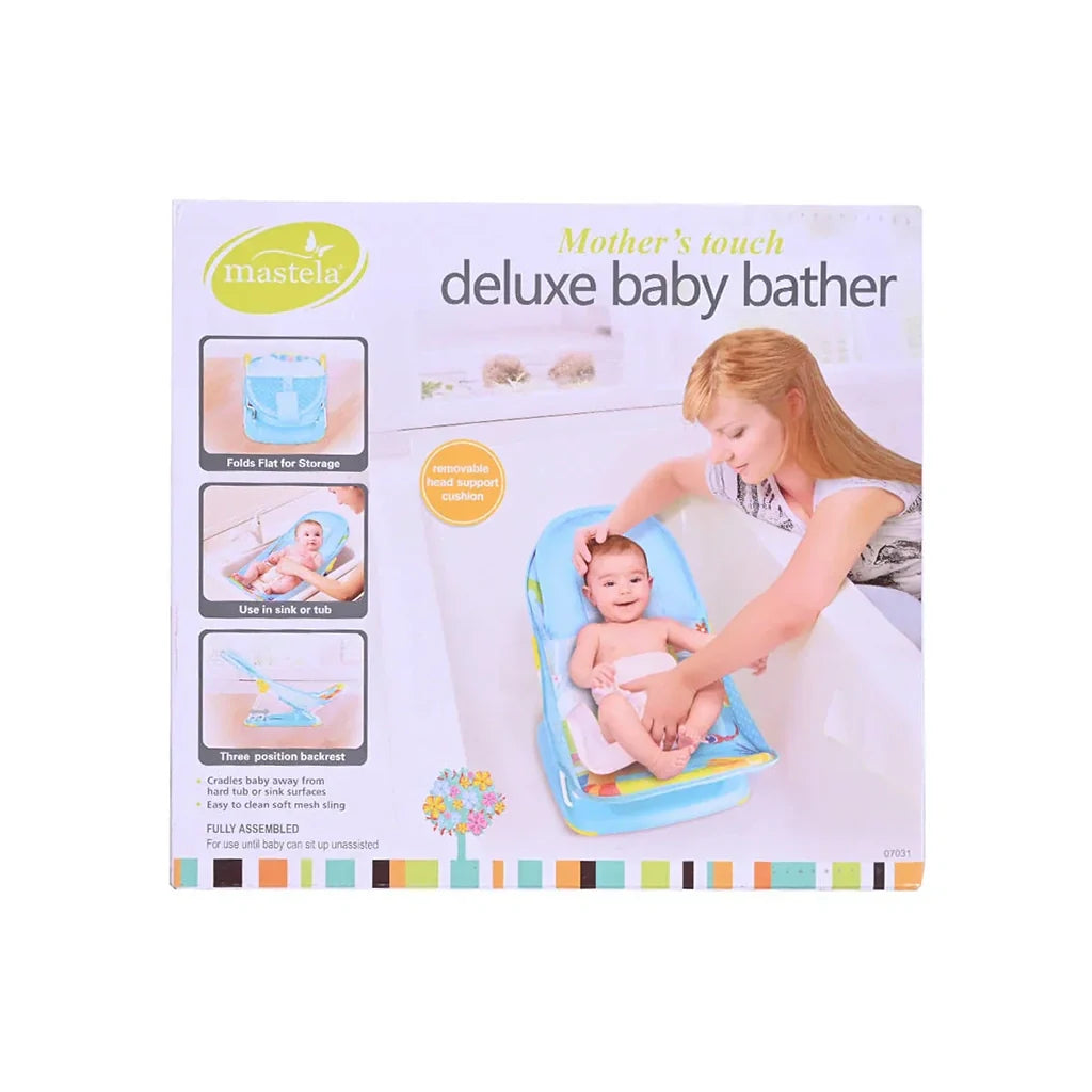 Mastela baby bather chair Box Front Sde