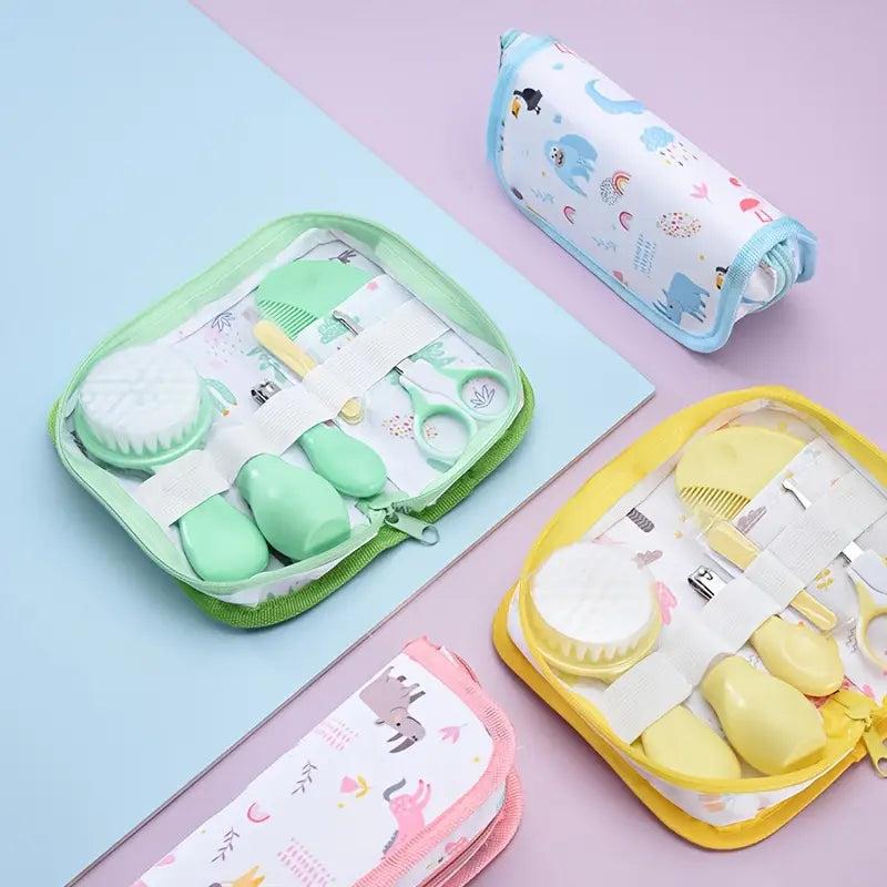 Newborn Grooming & Baby Care Kit – 6 Pcs Set with Bag