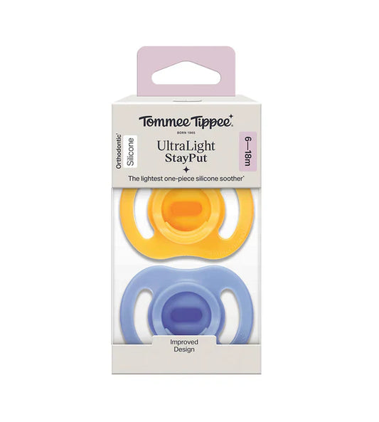 Tommee Tippee Ultra Light Soothers 6-18M - (433595)
