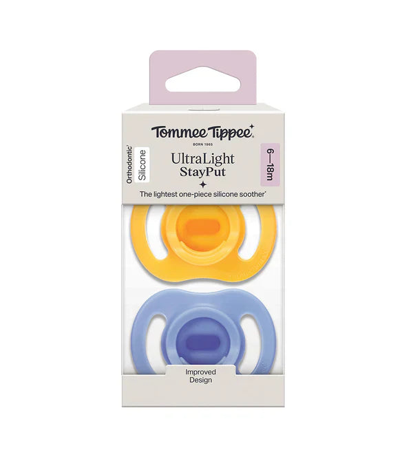 Tommee Tippee Ultra Light Soothers 6-18M - (433595)
