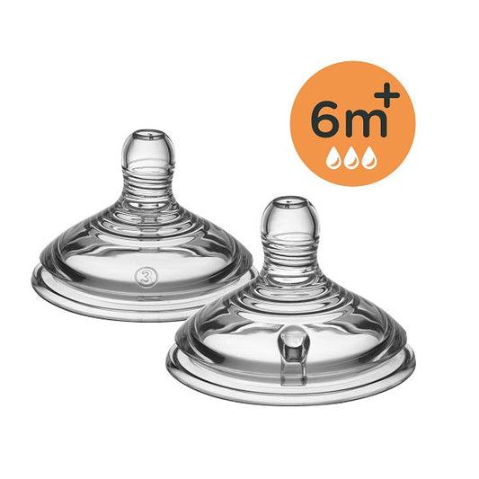 Tommee Tippee Fast Flow Soft Teat PK - 2 423963