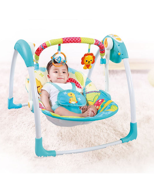 Mastela Deluxe Portable Swing Aqua (6579)