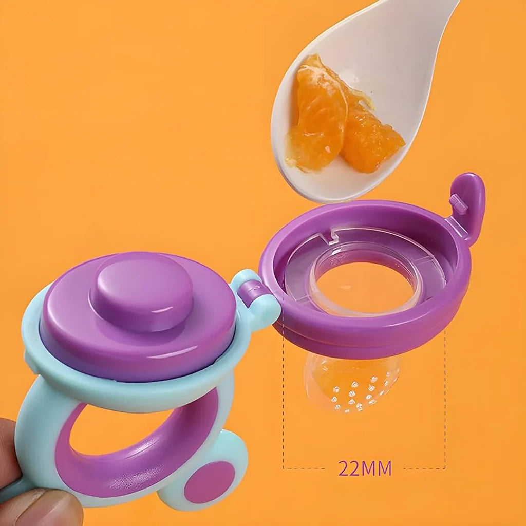 Fruit Pacifier with orange pulp