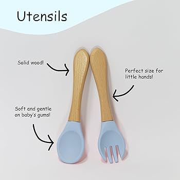 Only Baby Bamboo Spoon & Frok