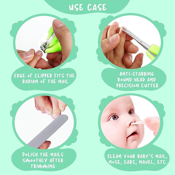 Only Baby Manicure set Purple.