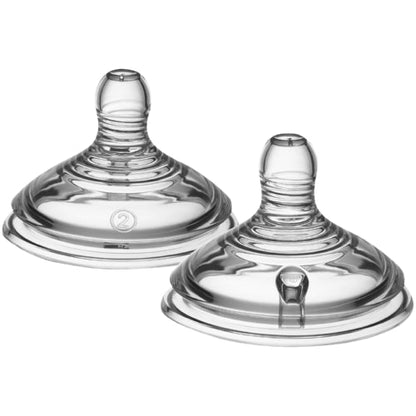 Tommee Tippee Medium Flow Soft Teat PK - 2 423962