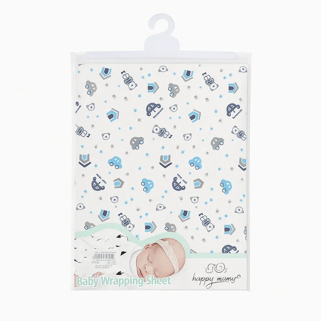 Happy Mums Baby Wrapping Sheet ( Without Hood )