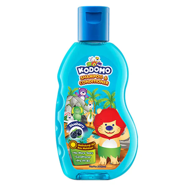 Kodomo Blueberry Baby Shampoo & Conditioner 200ml