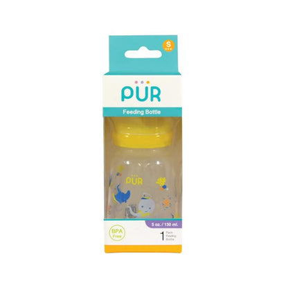 PUR Printed Classic Feeding Bottle 130ml
