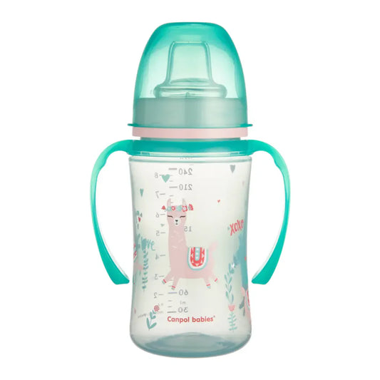 Canpol baby training cup 240ml with handles BPA free sippy cup for babies 6 months Pakistan