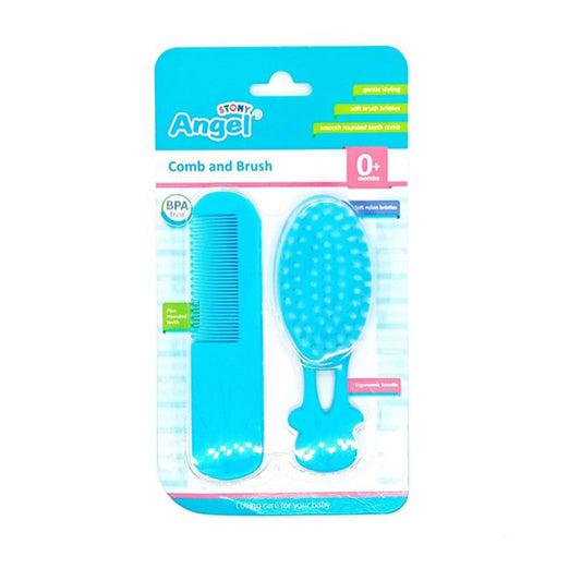 Angel Stony Comb & Brush