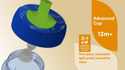 Chicco Advanced Cup,266 ml (12m+) Blue