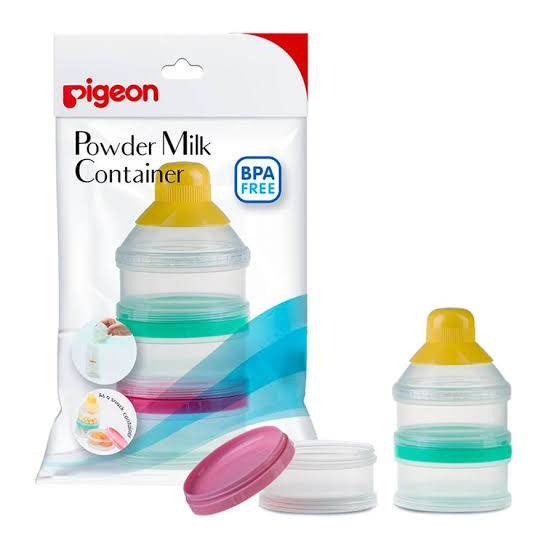 Pigeo Powder Milk container