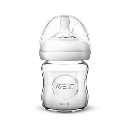 Avent Natural Glass Feeder Bottle 120ml