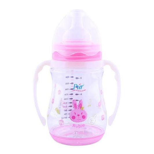 Pur Wide Neck Bottle With Handle, Medium Flow, 250ml -(1113)