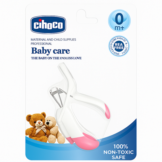 Chioco Nail Clipper with Magnifying Glass 0m+