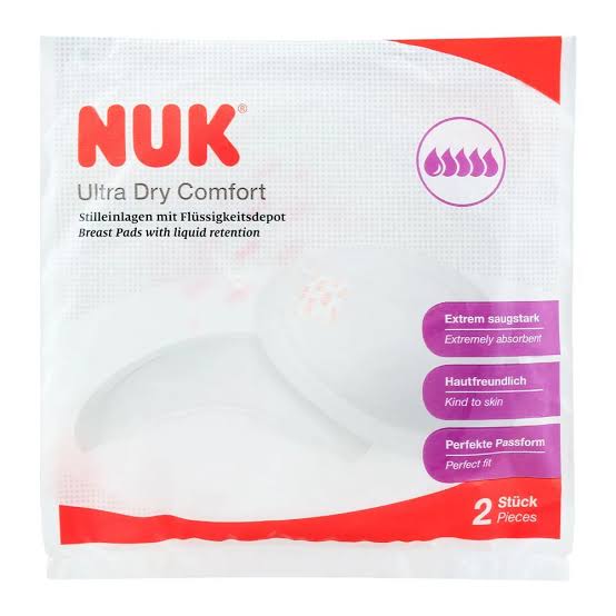 Nuk Ultra Dry Comfort Breast Pads Pack of 2
