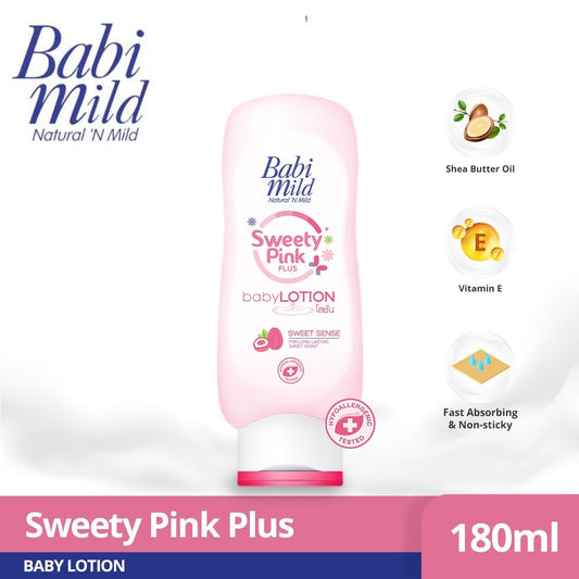 Babi Mild Sweety Pink Baby Lotion 180ml