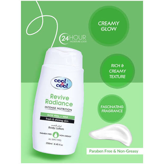 Cool & Cool Revive Rediance Body Lotion - 100m