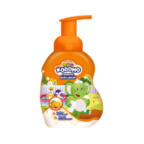 Kodomo Foaming Orange Body Wash - 250ml