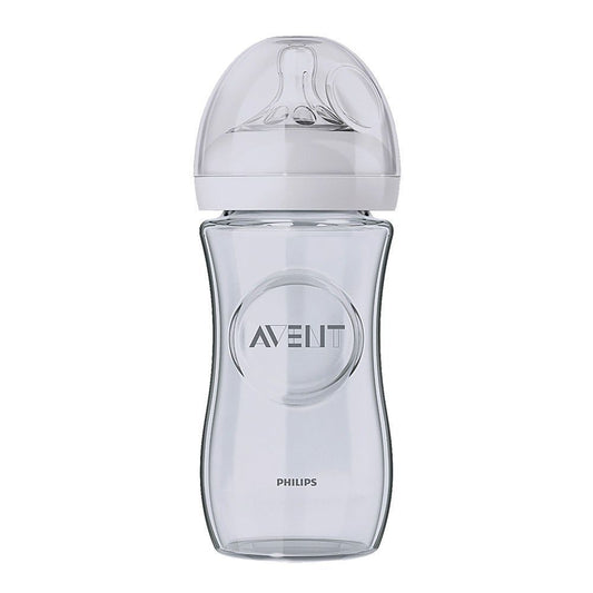 AVENT NATURAL GLASS BOTTLE 240ml (SCF673/13)