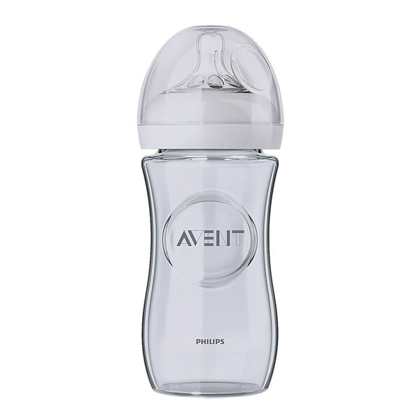 AVENT NATURAL GLASS BOTTLE 240ml (SCF673/13)