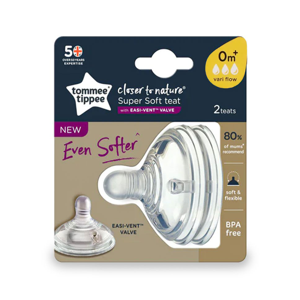 Tommee Tippee Flow Soft Teat PK-2 - 423960