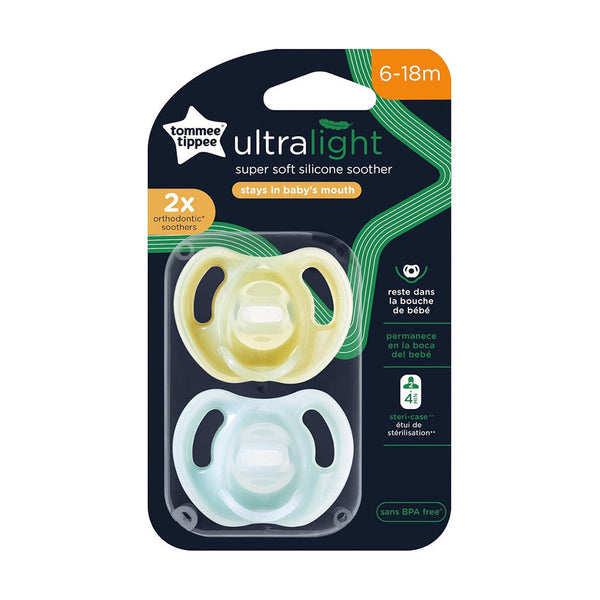 Tommee Tippee Ultra Air Soother (Pack of 2) 6-18M