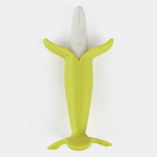 Silicone Banana Teether Brush